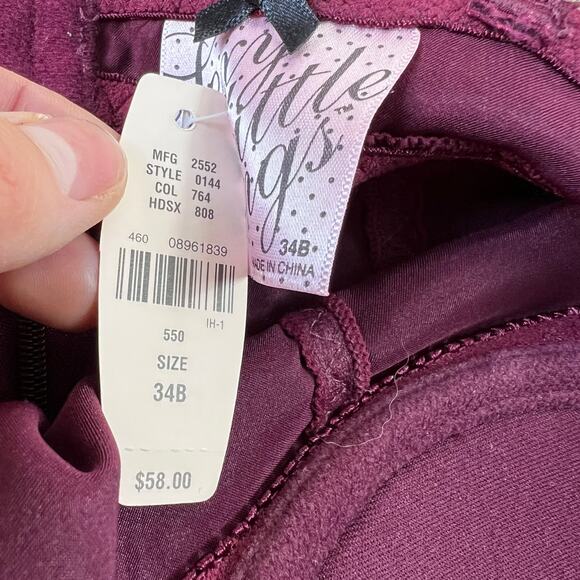 NWT Y2K Victorias Secret Sexy Little Things Red Lingerie Slip - Picture 7 of 8